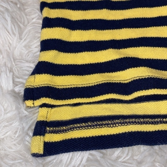 Ralph Lauren Polo yellow & navy toddler polo shirt - Picture 6 of 7